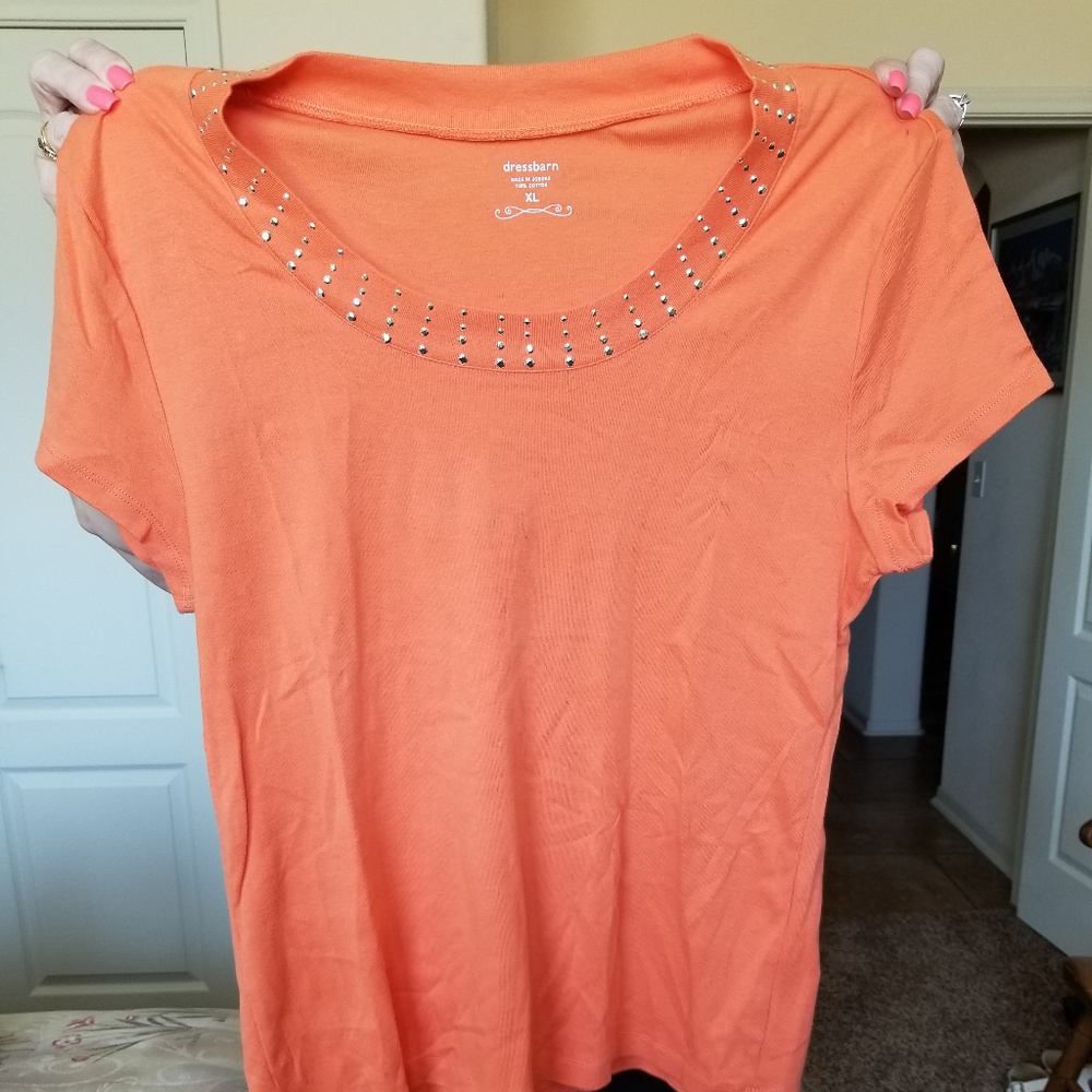 Dressbarn Orange top